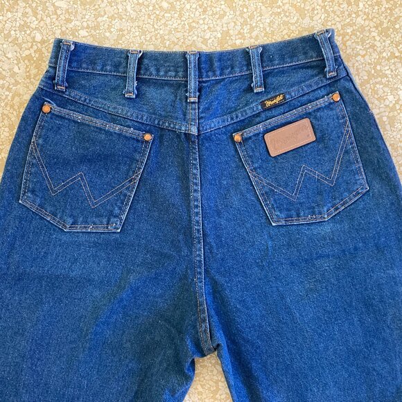 Wrangler Blue High Rise Vintage Jeans - Picture 4 of 4
